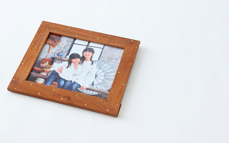 画像：Wood series　ドッツ